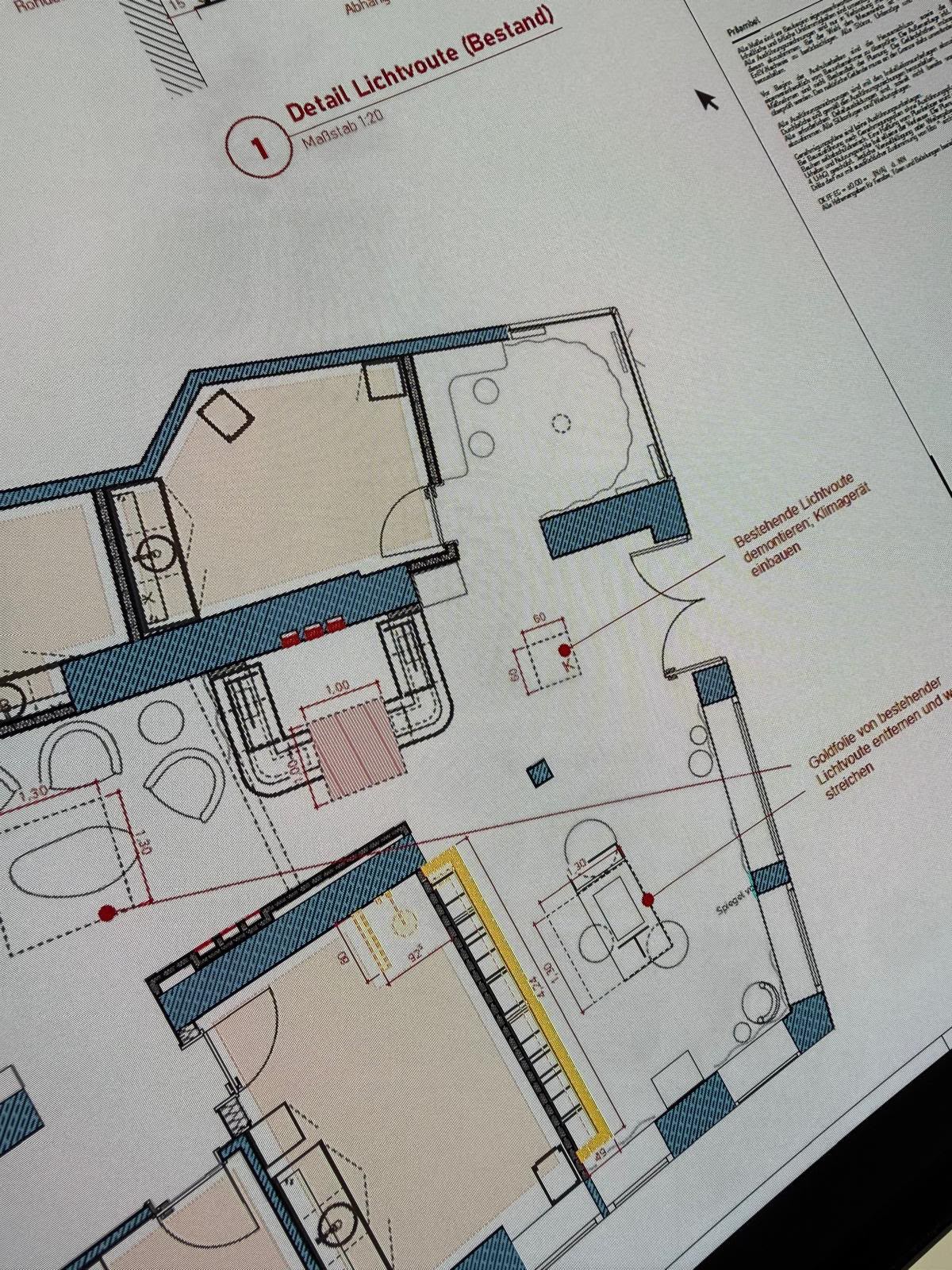 Grundriss des neuen Instituts BABOR by Jostock